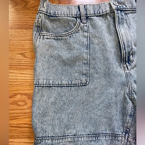 SO Women’s Denim Cargo Pants - Picture 3 of 4